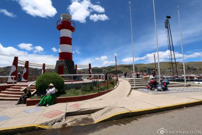 The port in Puno
