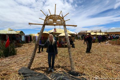 The floating villages on Lake Titicaca