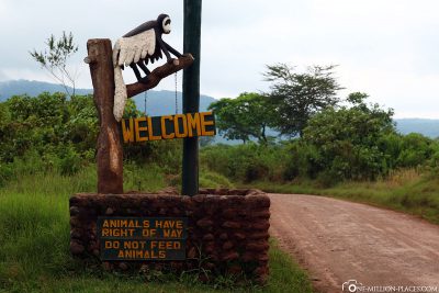 Willkommen im Arusha Nationalpark