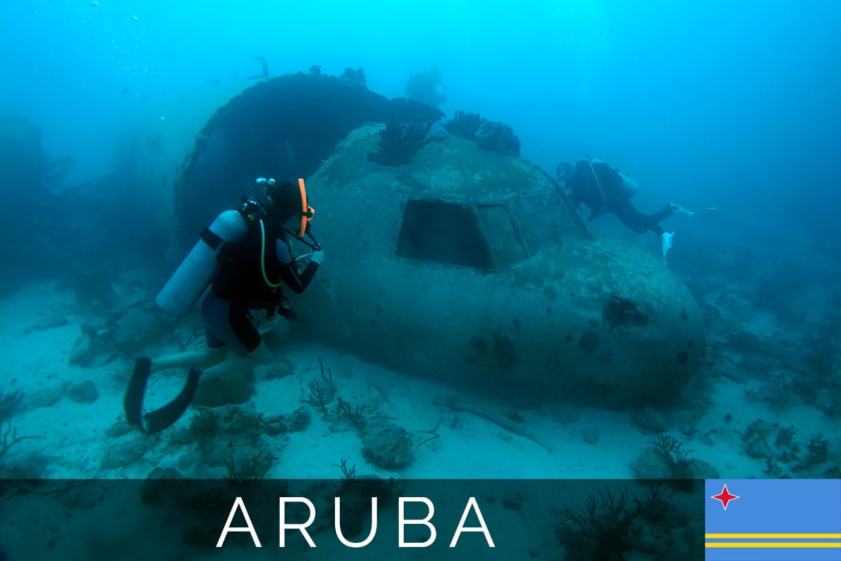 Aruba Tauchen Titelbild