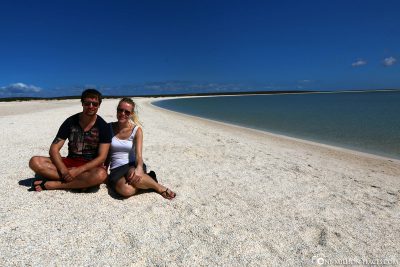 Der Shell Beach in der Shark Bay