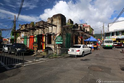 The Caribbean town of Roseau
