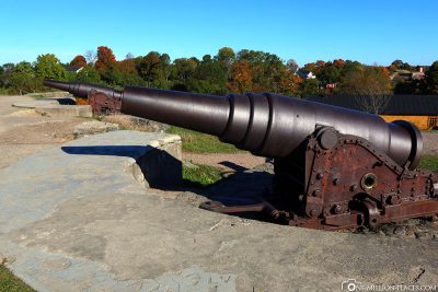 Cannons in Kustaanmiekka