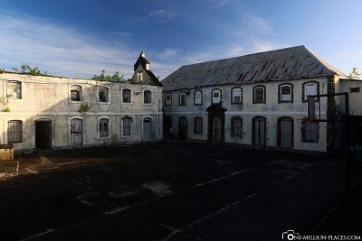 The courtyard of Fort George