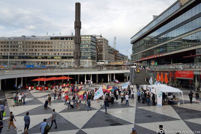 Die Innenstadt von Stockholm