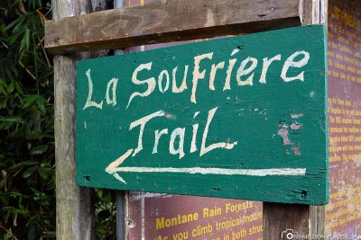 Der La Soufriere Trail