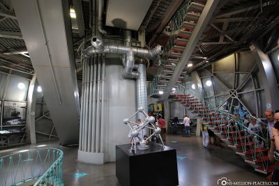 Die Ausstellung im Atomium