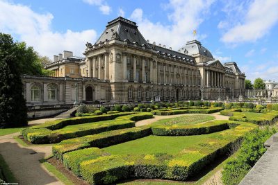 Der Königliche Palast in Brüssel