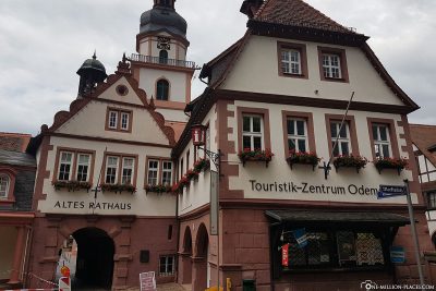 Old town hall in Erbach