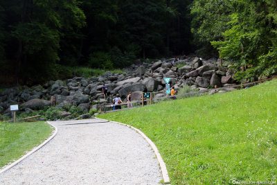 Der Eingang zum Felsenmeer