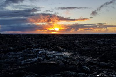 Sonnenaufgang auf Big Island