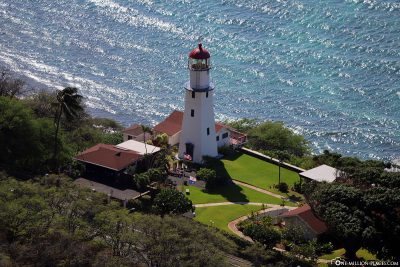 Blick auf das Diamond Head Lighthouse