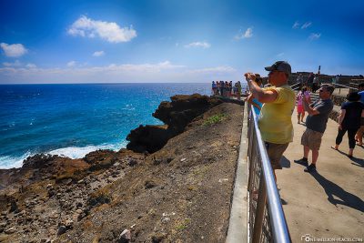 Der Halona Blowhole Lookout