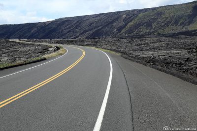 The Chain of Craters Road