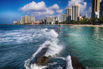 Der Waikiki Beach