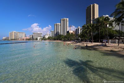 Der Waikiki Beach