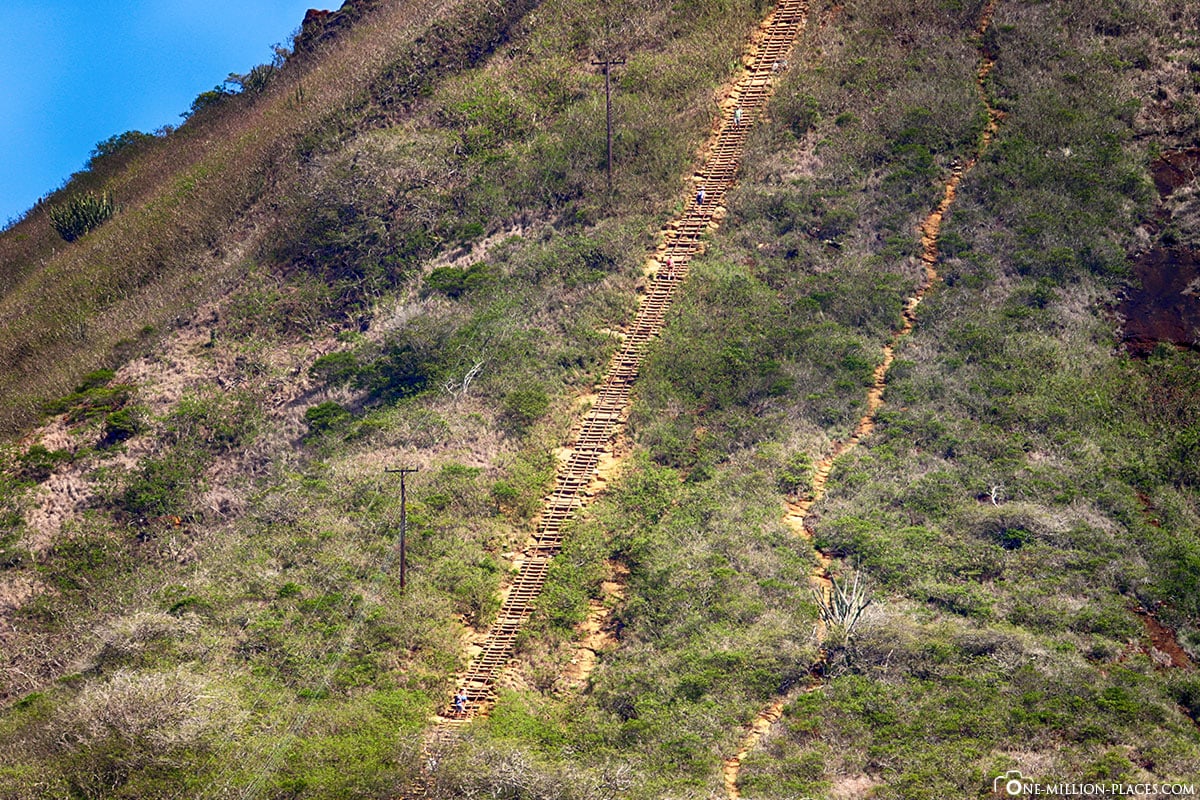 Koko Crater Railway Trail, , Stufen, Oahu, Hawaii, USA, Fotospot, Reisebericht, Urlaub