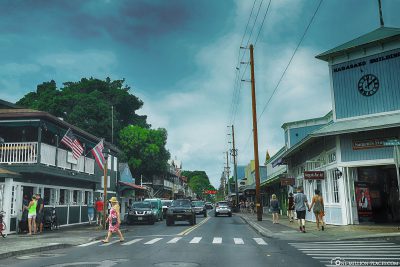 The Front Street in Lahaina