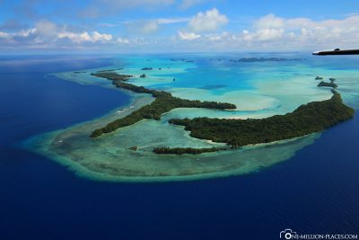 Die südlichen Inseln von Palau
