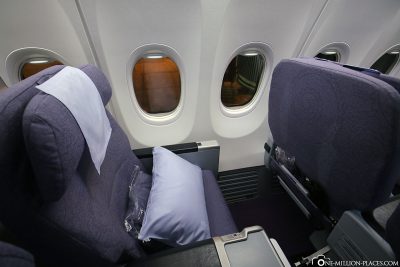 The business class seats