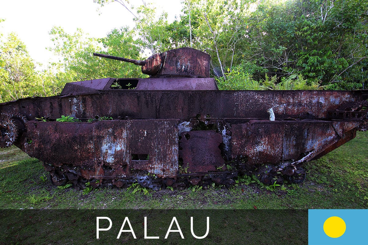 Insel Peleliu Palau Titelbild