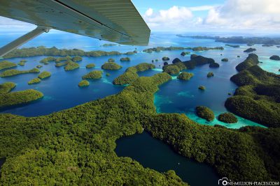 Unser Rundflug über Palau