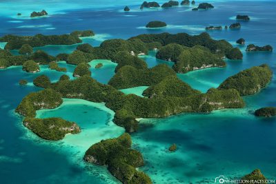 Die Seventy Islands in Palau
