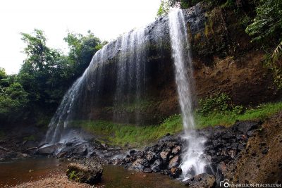 The Ngardmau Waterfall