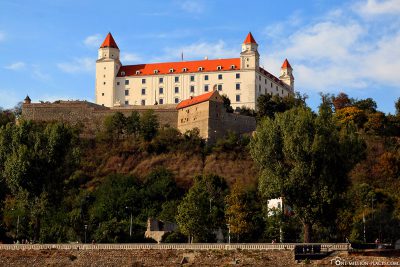 The four-tower castle Bratislava