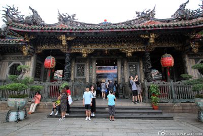 The Longshan Temple in Taipei