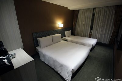 Unser Zimmer im M Hotel Taipei