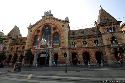 Die Markthalle in Budapest