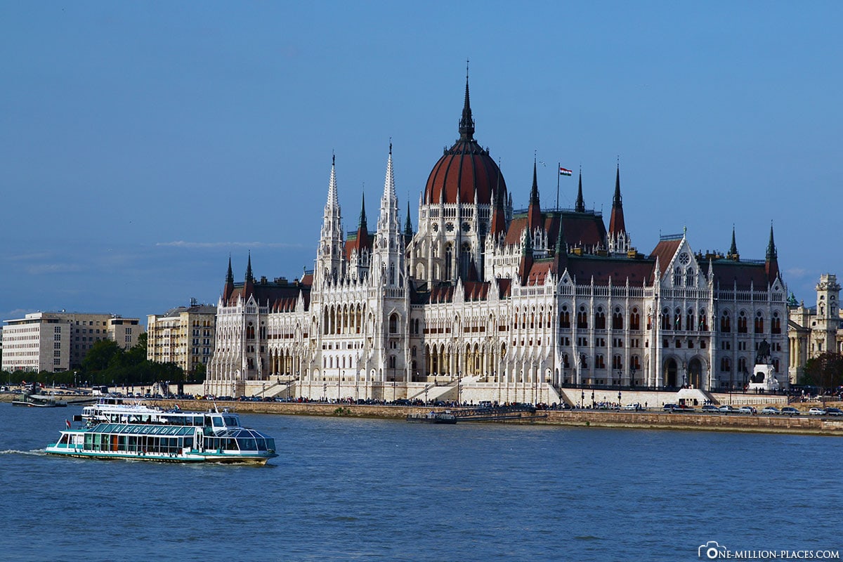 Parlament, Parlamentsgebäude, Budapest, Ungarn, Sehenswürdigkeiten, Pester Seite