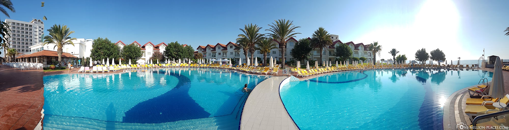 Pool, Salamis Bay Conti Resort, Famagusta, Zypern, Nordzypern, Erfahrungen, Reisebericht