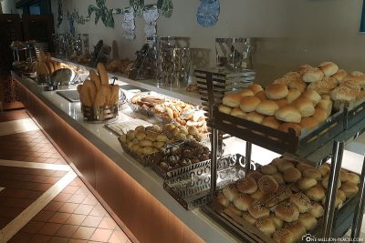 The bread selection