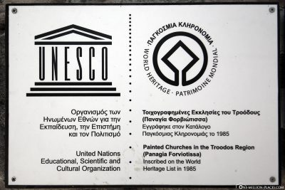 UNESCO Award for Panagia tis Asinou