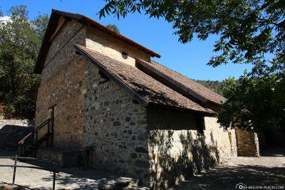 The barn roof church of Agios Ioannis Lampadistis