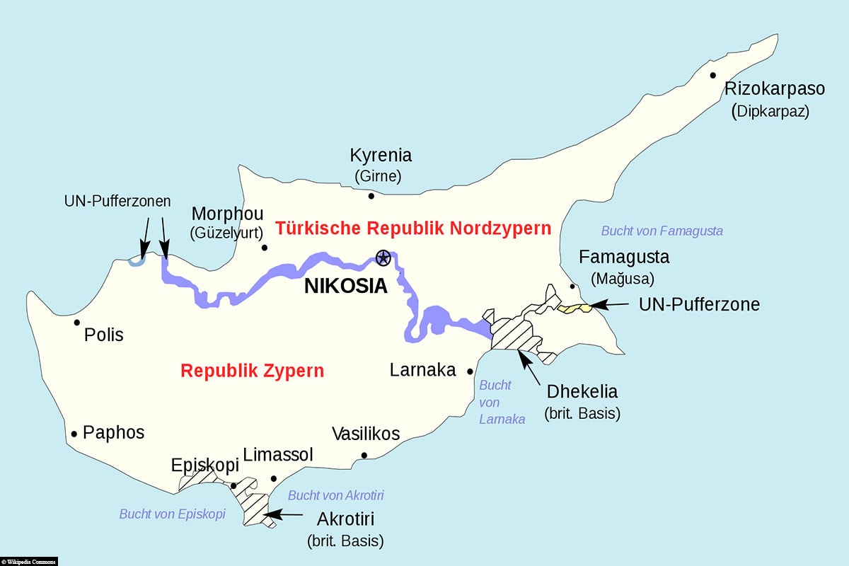 Geteilte Insel Zypern, Wissenswertes, Reisebericht