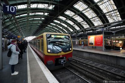 By S-Bahn to Messe Berlin