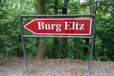 Weg zur Burg Eltz