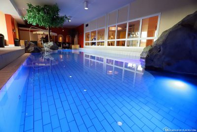 Der große Pool im Hotel