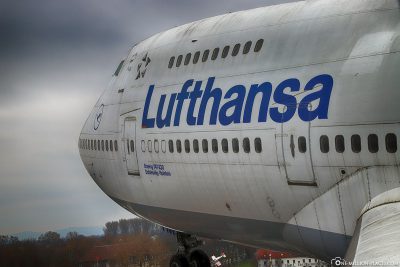 Die Lufthansa Boeing 747 in Speyer