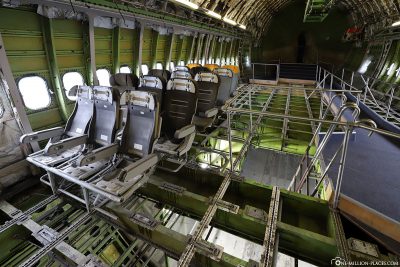 Das Innenleben der Boeing 747 im Technik Museum