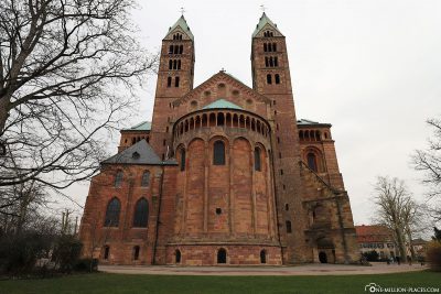 Der Dom zu Speyer, Ostseite