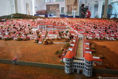 Model of the city in Roman times