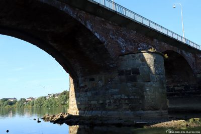 The Roman Bridge over the Moselle