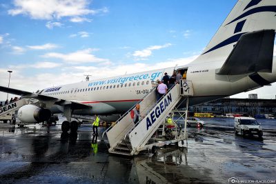 With Aegean Airlines to Greece
