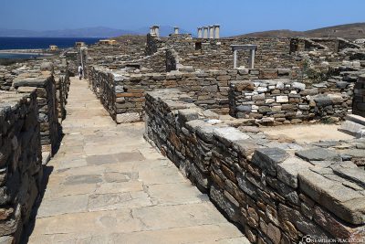 The ruins of Delos