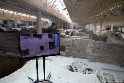 The Archaeological Site Of Akrotiri