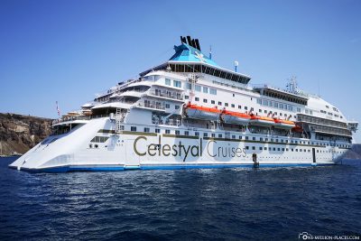 Our ship Celestyal Crystal